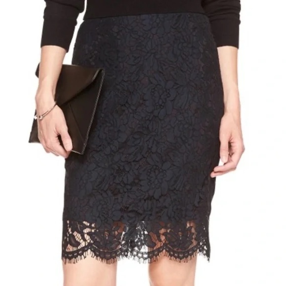 Banana Republic Lace Skirt